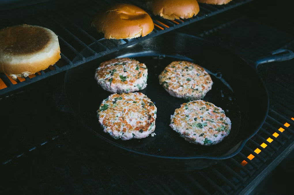 Herby Fresh Salmon Burgers