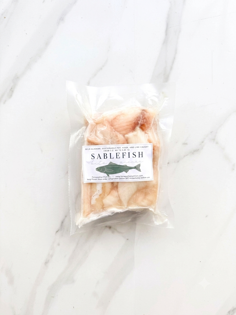 Sablefish Bits + Pieces